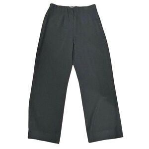 Lafayette 148 New York Studio Black Wide-Leg Pants | Size 12 | NWT